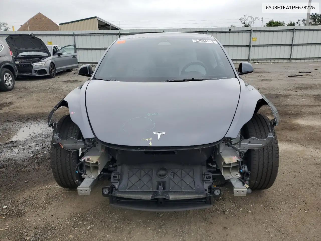 2023 Tesla Model 3 VIN: 5YJ3E1EA1PF678225 Lot: 62634945