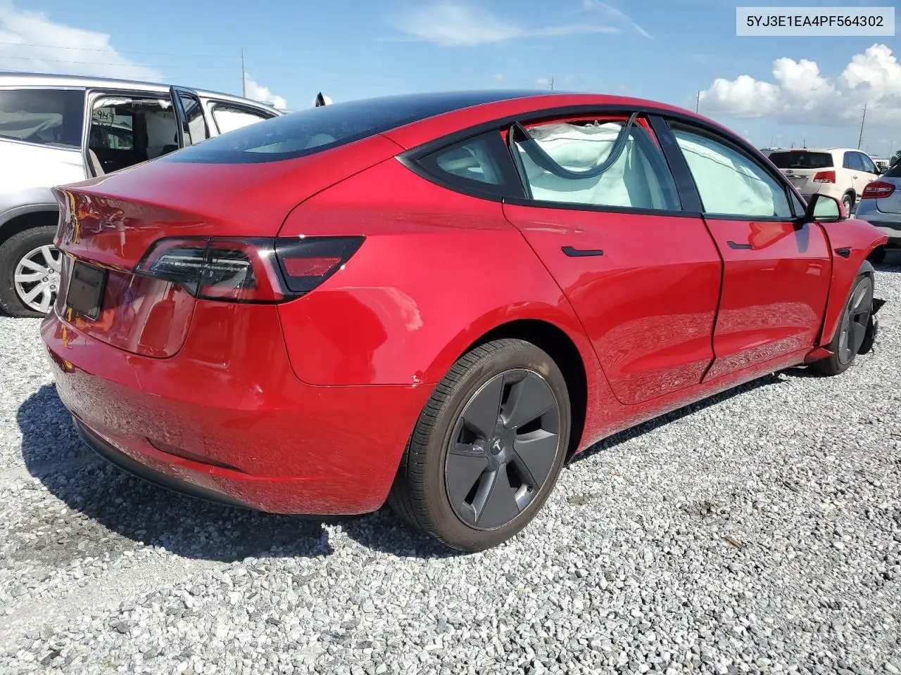 2023 Tesla Model 3 VIN: 5YJ3E1EA4PF564302 Lot: 62672965