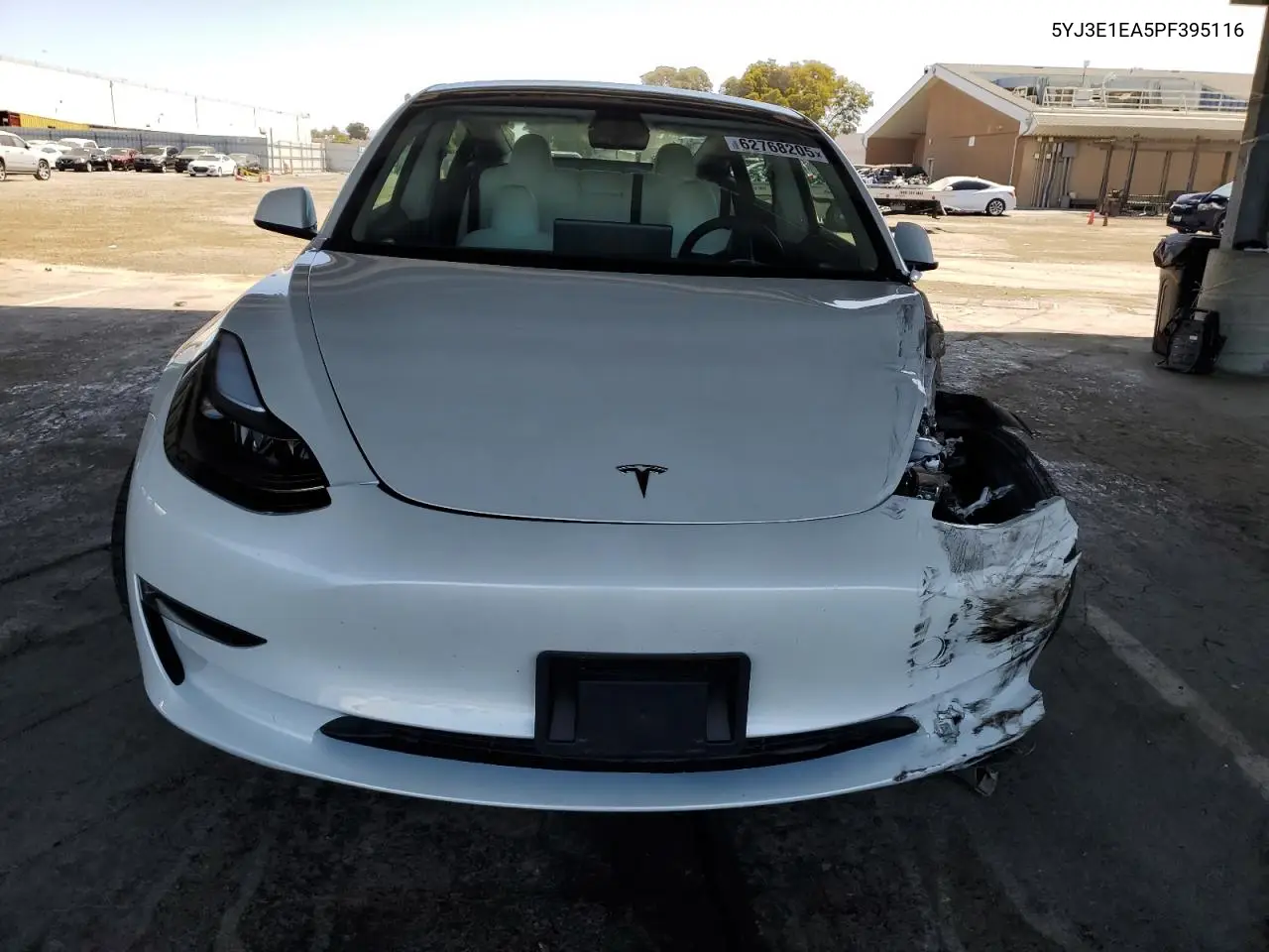 2023 Tesla Model 3 VIN: 5YJ3E1EA5PF395116 Lot: 62768205