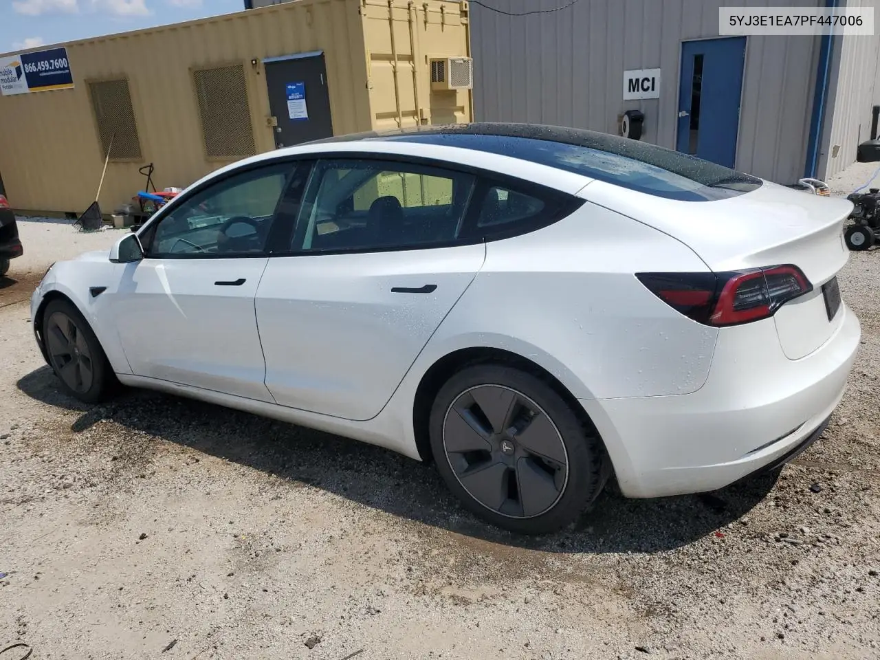 2023 Tesla Model 3 VIN: 5YJ3E1EA7PF447006 Lot: 62788355