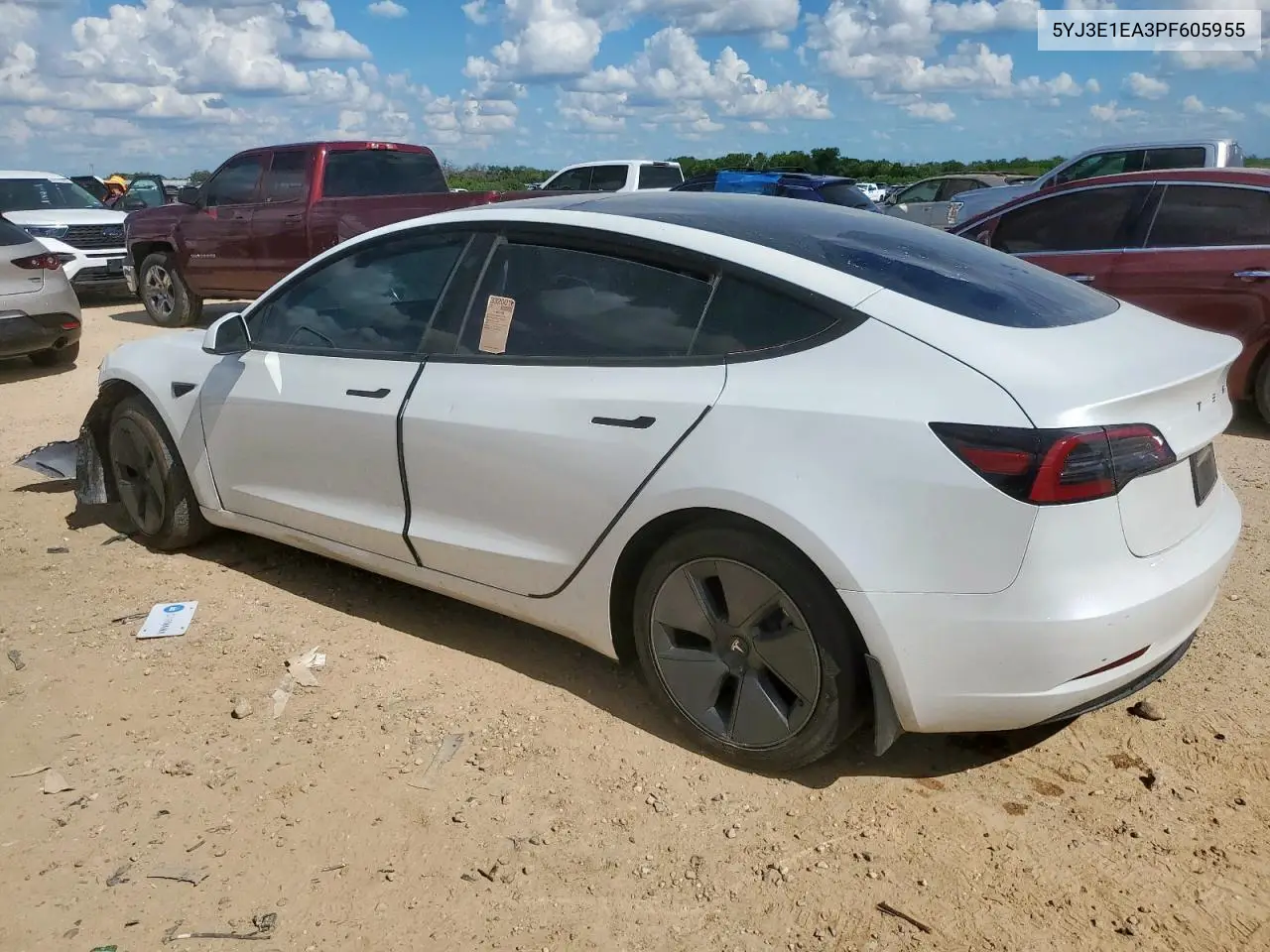 2023 Tesla Model 3 VIN: 5YJ3E1EA3PF605955 Lot: 62793635