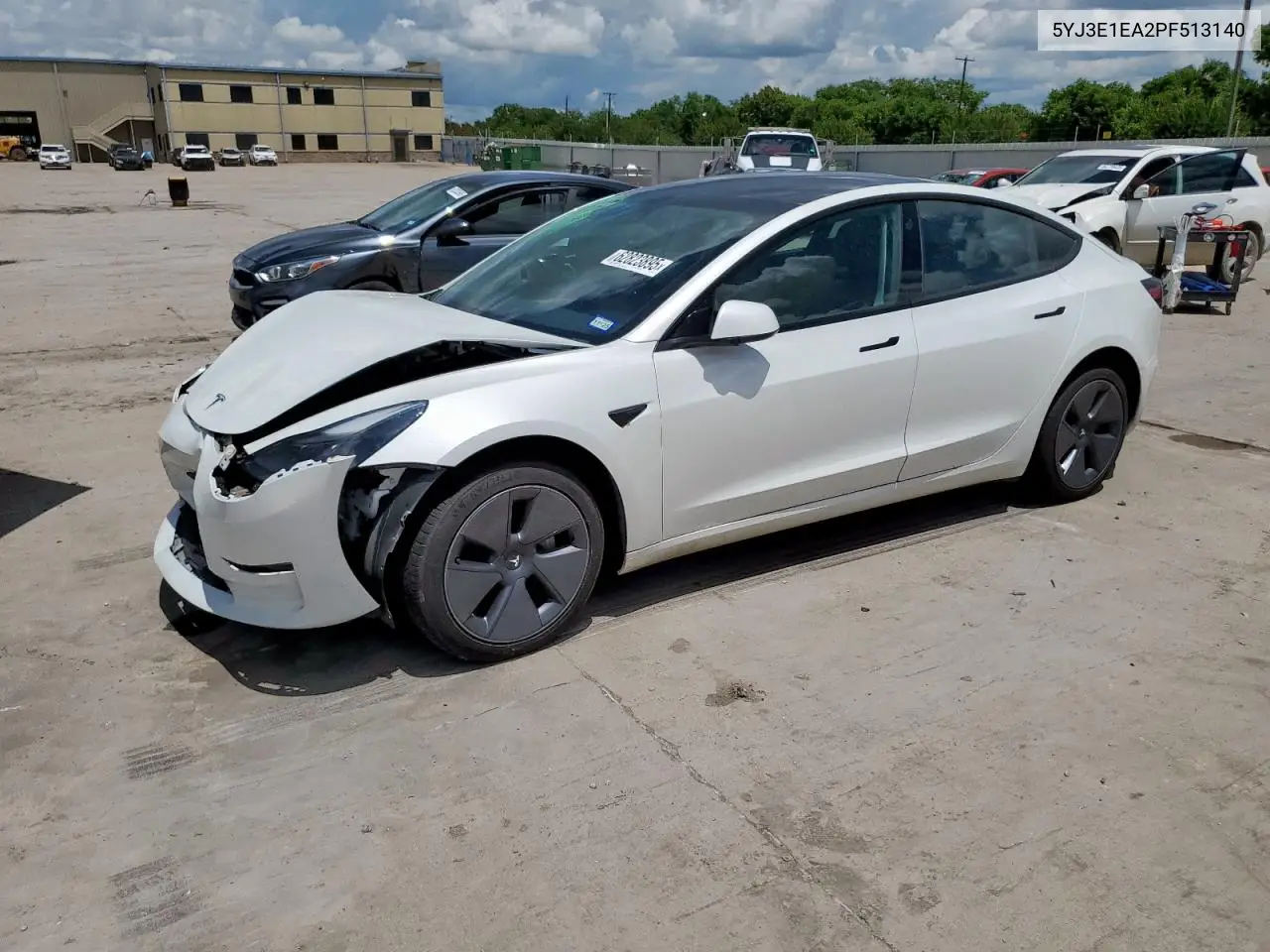 2023 Tesla Model 3 VIN: 5YJ3E1EA2PF513140 Lot: 62823895
