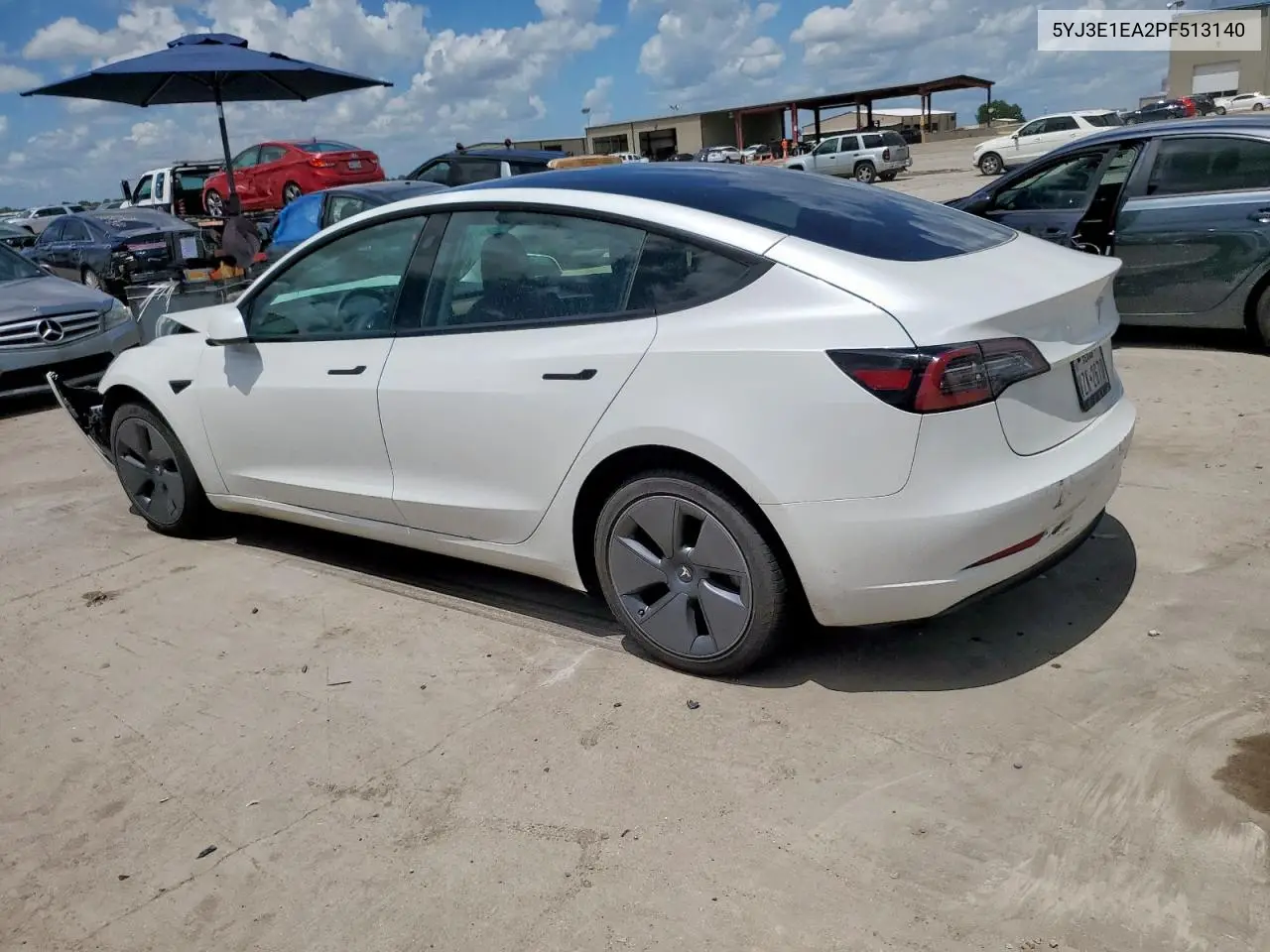 2023 Tesla Model 3 VIN: 5YJ3E1EA2PF513140 Lot: 62823895