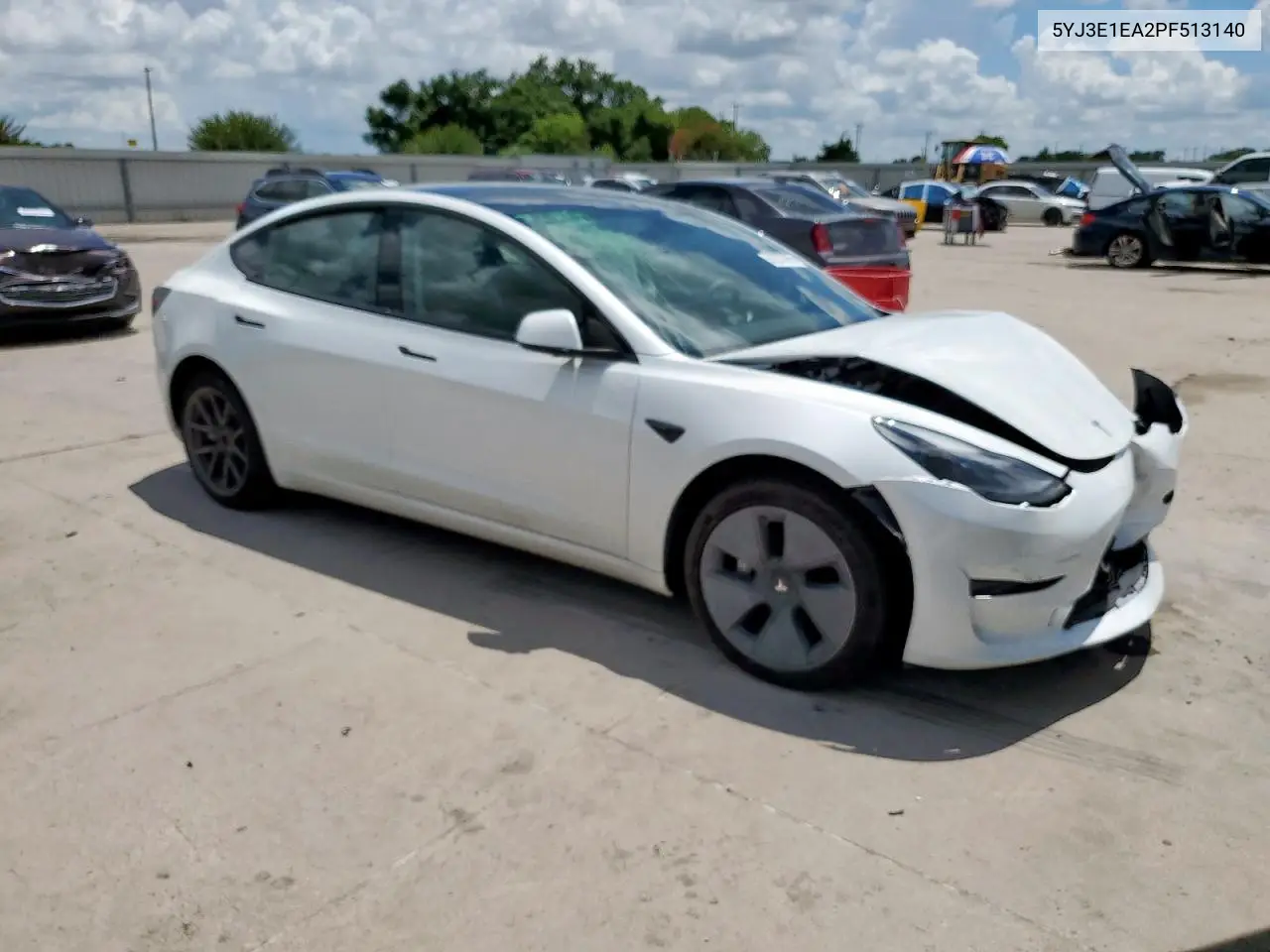 2023 Tesla Model 3 VIN: 5YJ3E1EA2PF513140 Lot: 62823895