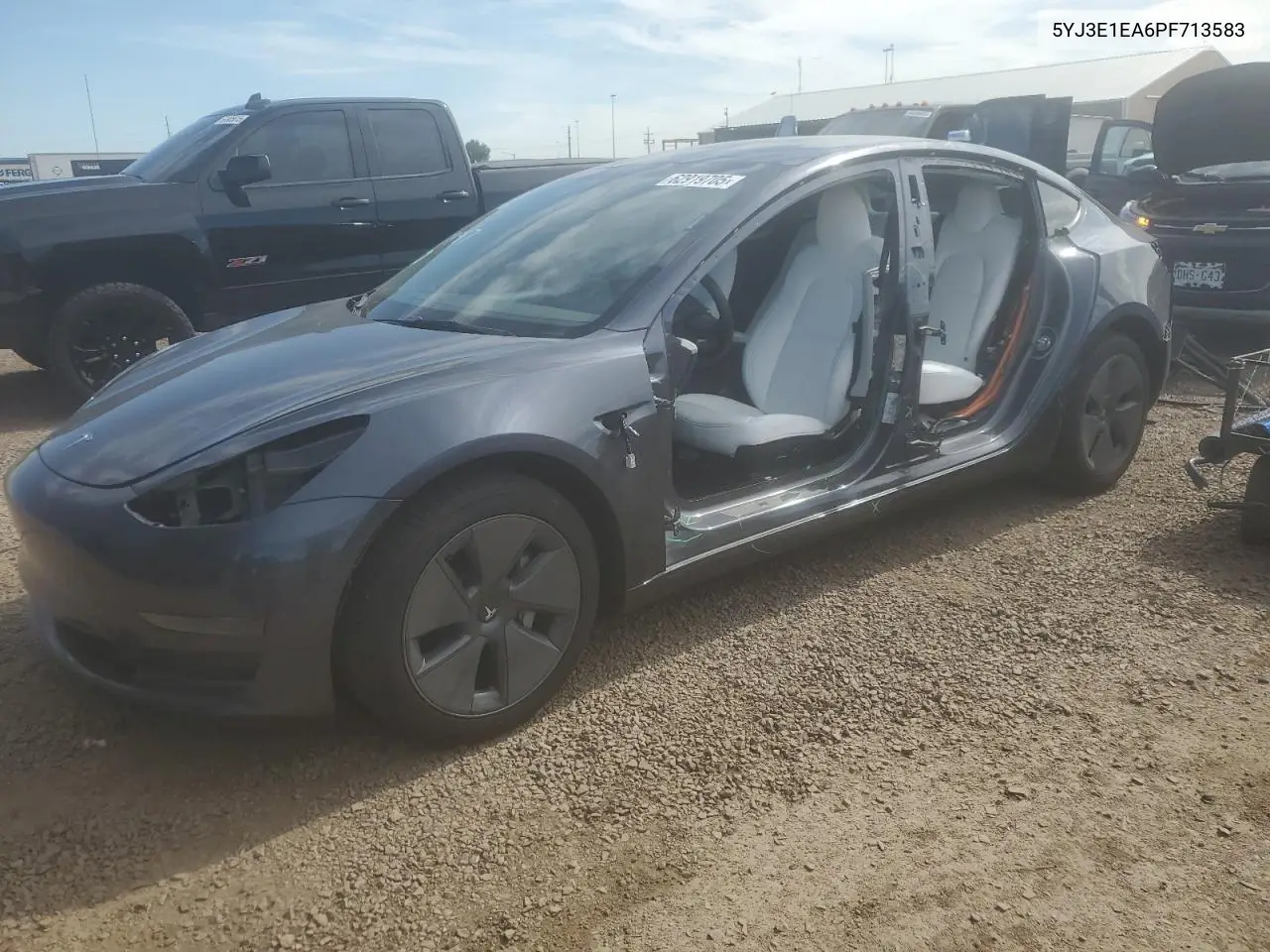 2023 Tesla Model 3 VIN: 5YJ3E1EA6PF713583 Lot: 62919705