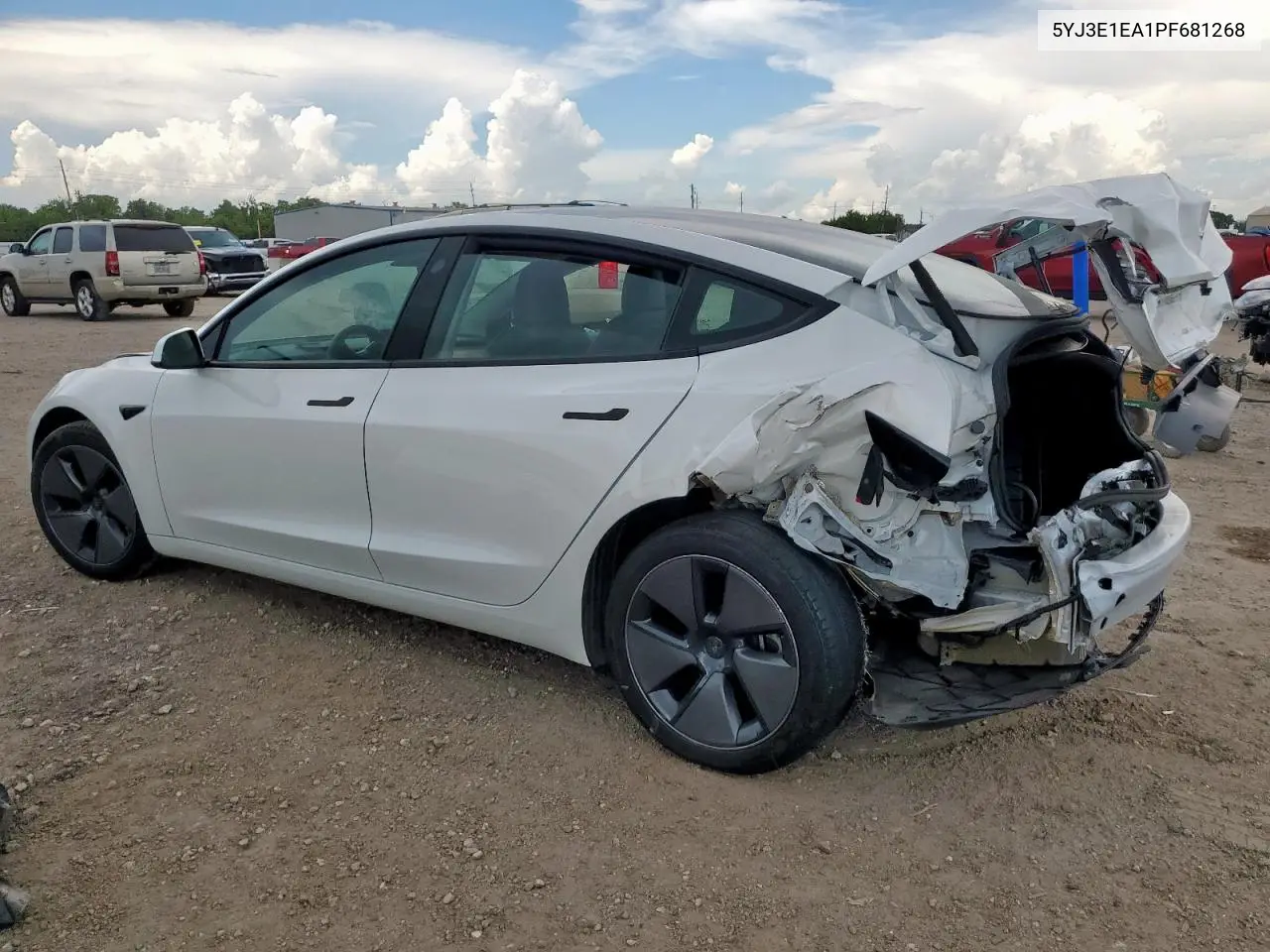 2023 Tesla Model 3 VIN: 5YJ3E1EA1PF681268 Lot: 62927365