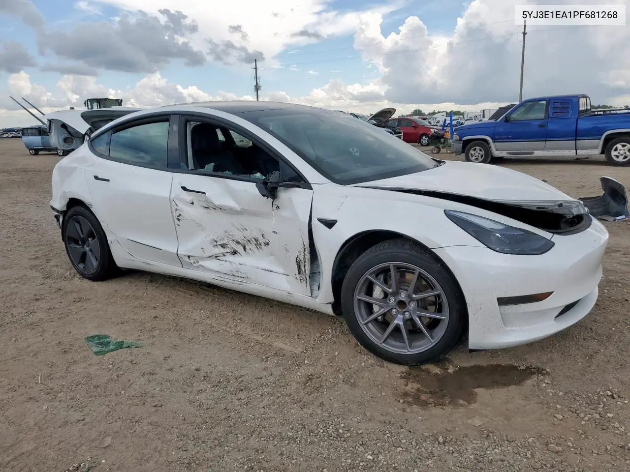 2023 Tesla Model 3 VIN: 5YJ3E1EA1PF681268 Lot: 62927365