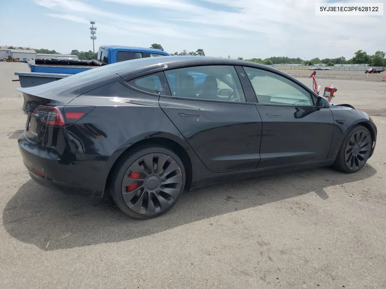 2023 Tesla Model 3 VIN: 5YJ3E1EC3PF628122 Lot: 63002895