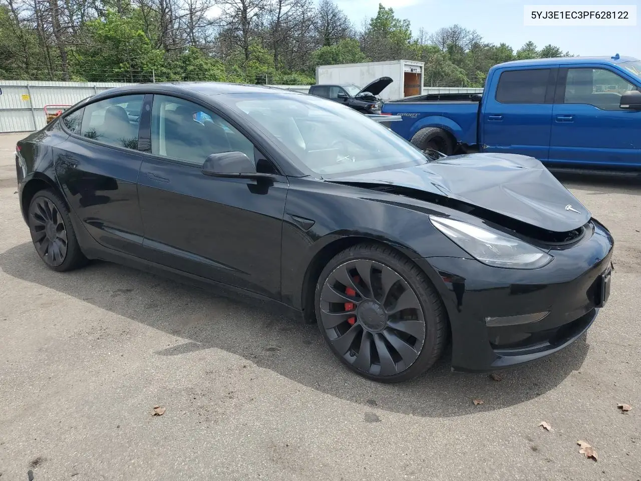 2023 Tesla Model 3 VIN: 5YJ3E1EC3PF628122 Lot: 63002895