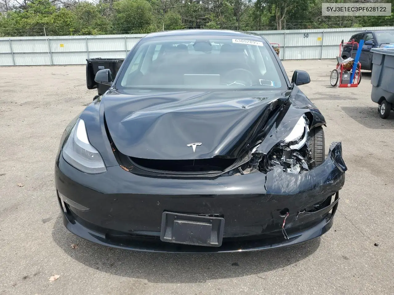 2023 Tesla Model 3 VIN: 5YJ3E1EC3PF628122 Lot: 63002895