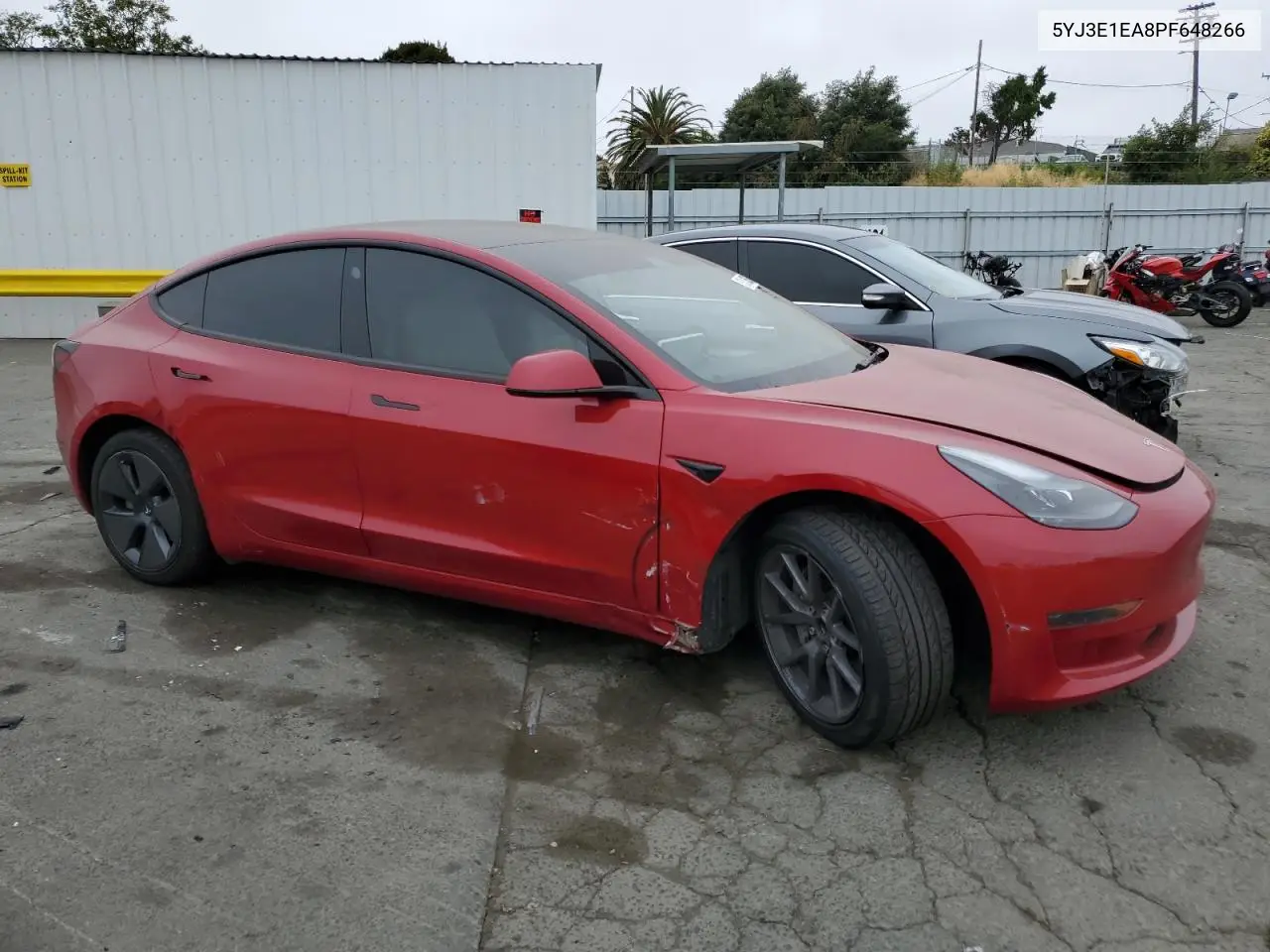 2023 Tesla Model 3 VIN: 5YJ3E1EA8PF648266 Lot: 63013365