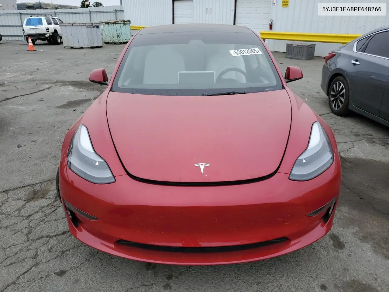 2023 Tesla Model 3 VIN: 5YJ3E1EA8PF648266 Lot: 63013365