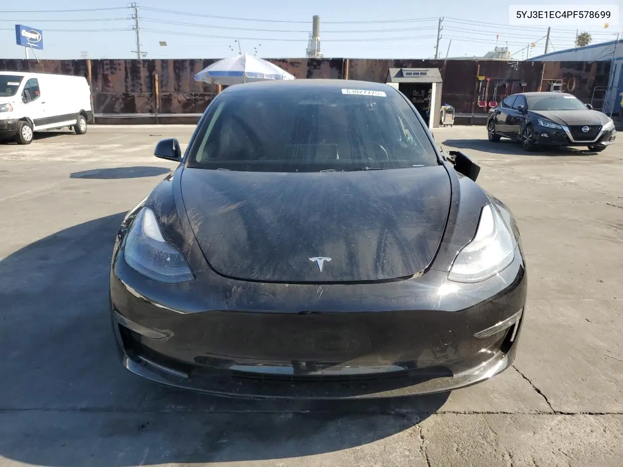 2023 Tesla Model 3 VIN: 5YJ3E1EC4PF578699 Lot: 63027725