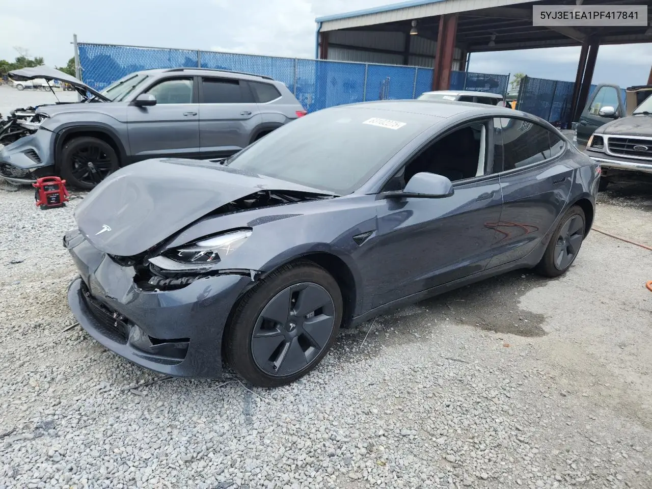 2023 Tesla Model 3 VIN: 5YJ3E1EA1PF417841 Lot: 63102275