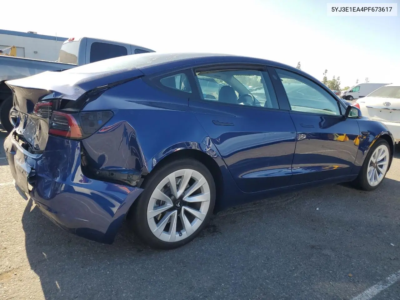 2023 Tesla Model 3 VIN: 5YJ3E1EA4PF673617 Lot: 63266425