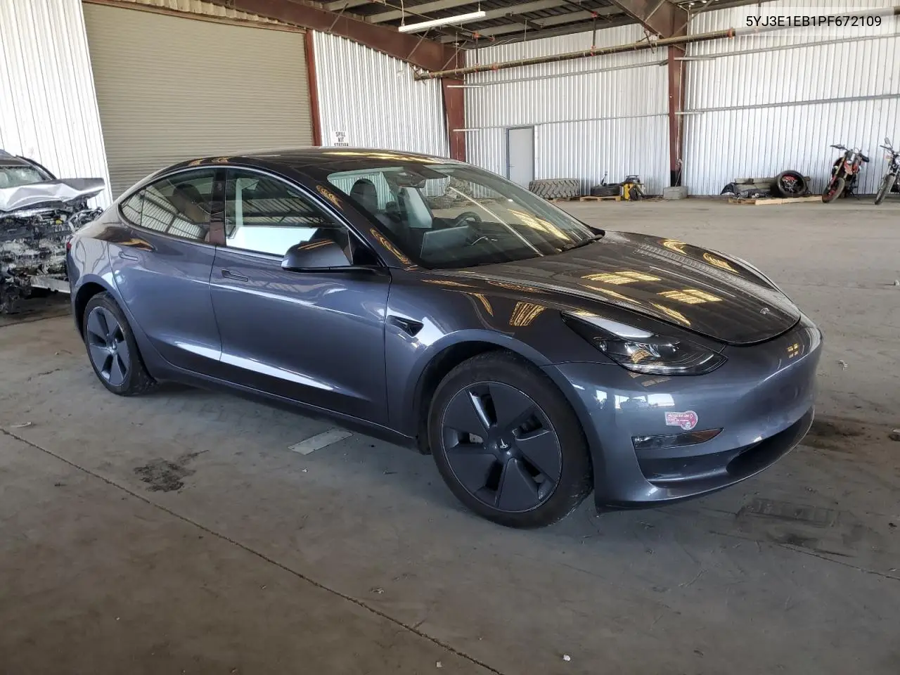 2023 Tesla Model 3 VIN: 5YJ3E1EB1PF672109 Lot: 63280945