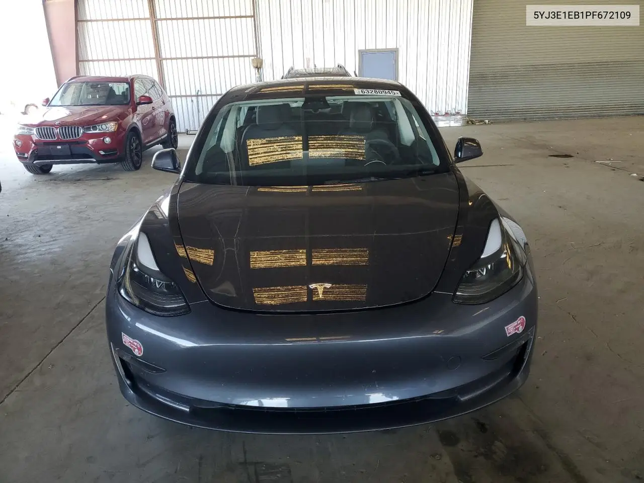 2023 Tesla Model 3 VIN: 5YJ3E1EB1PF672109 Lot: 63280945