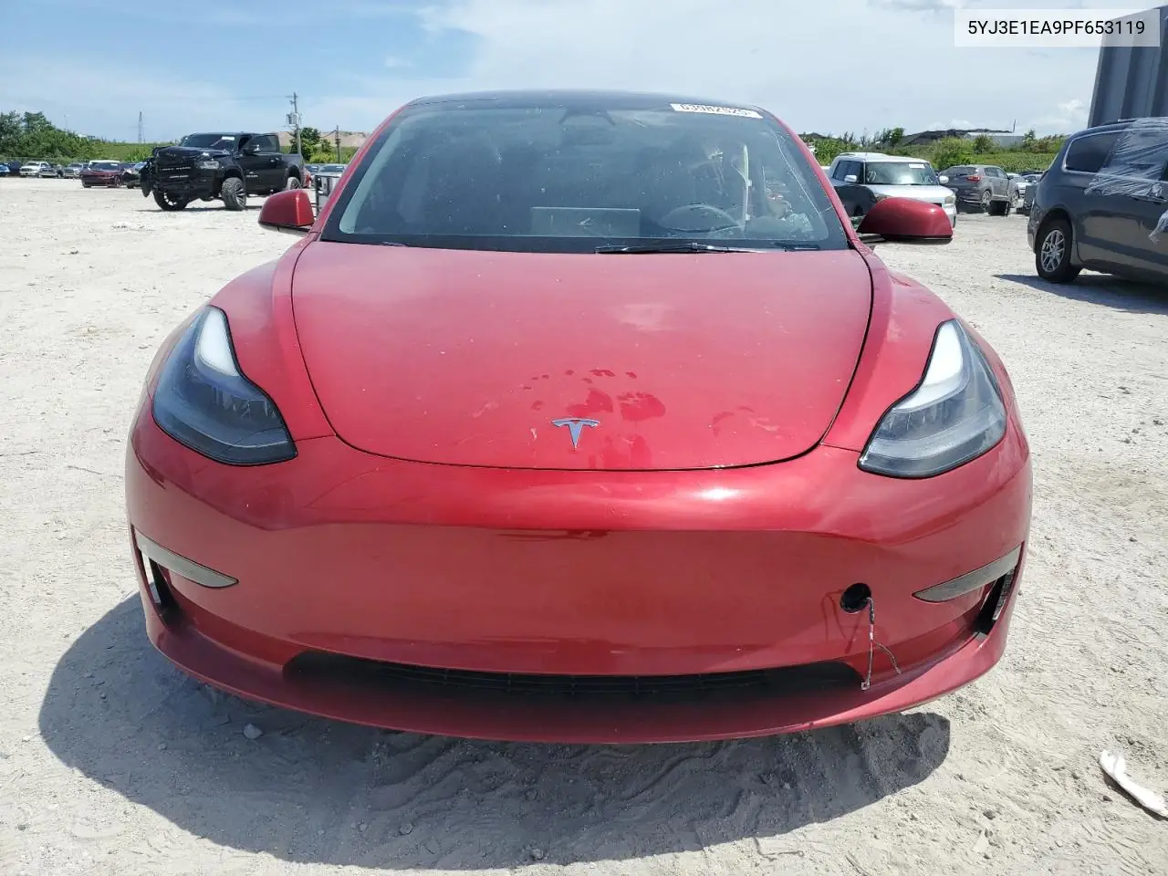 2023 Tesla Model 3 VIN: 5YJ3E1EA9PF653119 Lot: 63982525