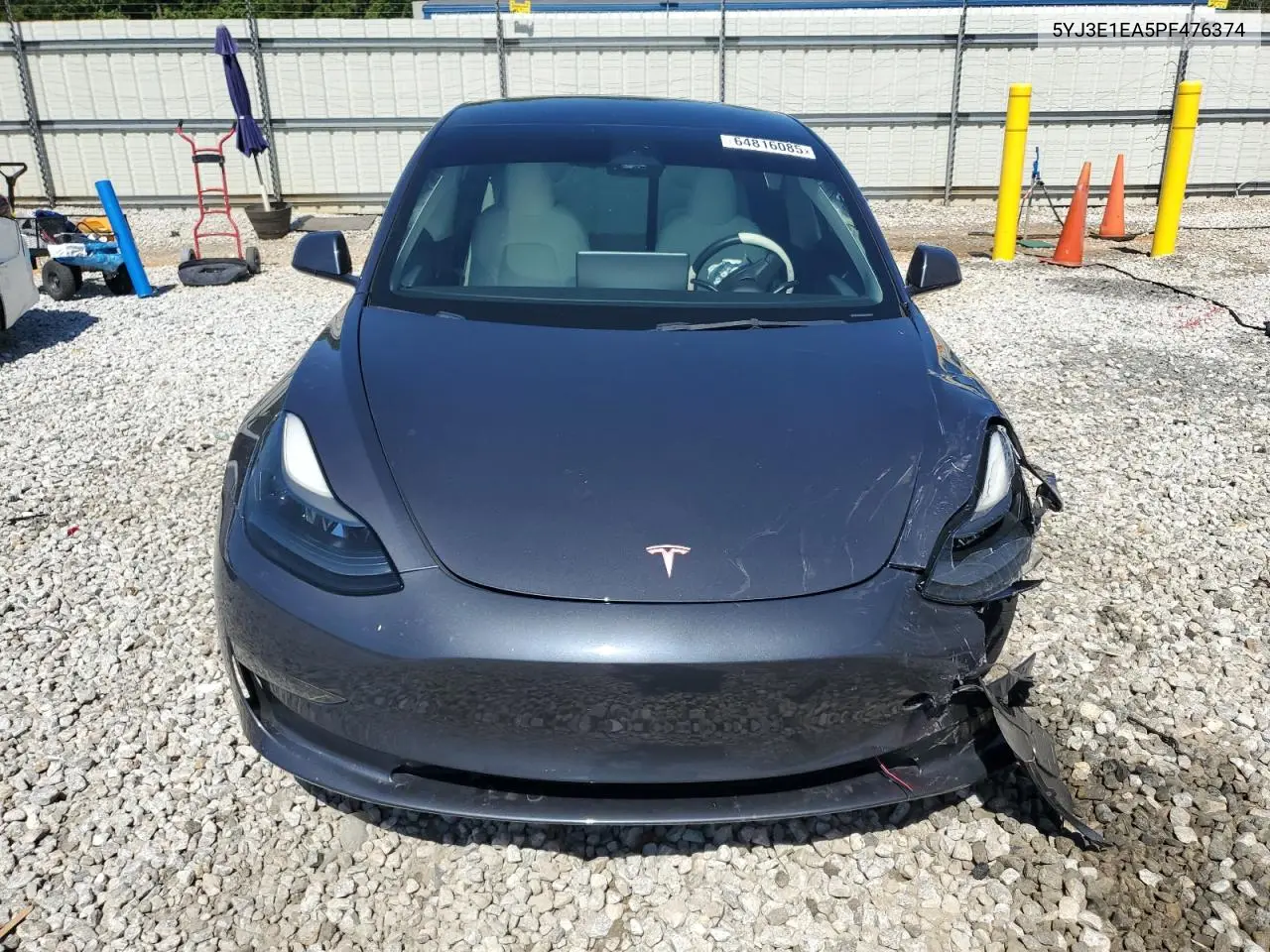 2023 Tesla Model 3 VIN: 5YJ3E1EA5PF476374 Lot: 64816085