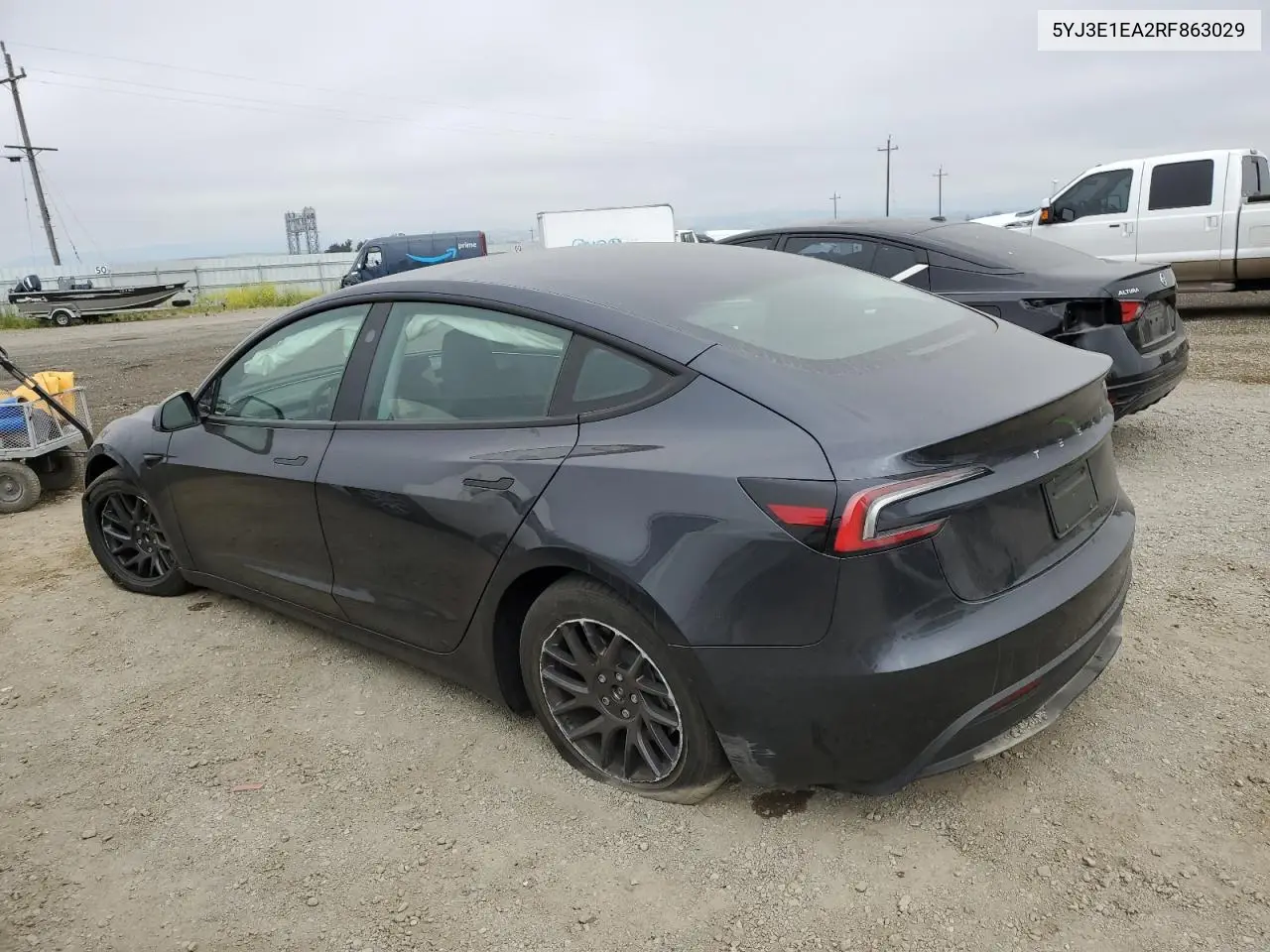 2024 Tesla Model 3 VIN: 5YJ3E1EA2RF863029 Lot: 55879635