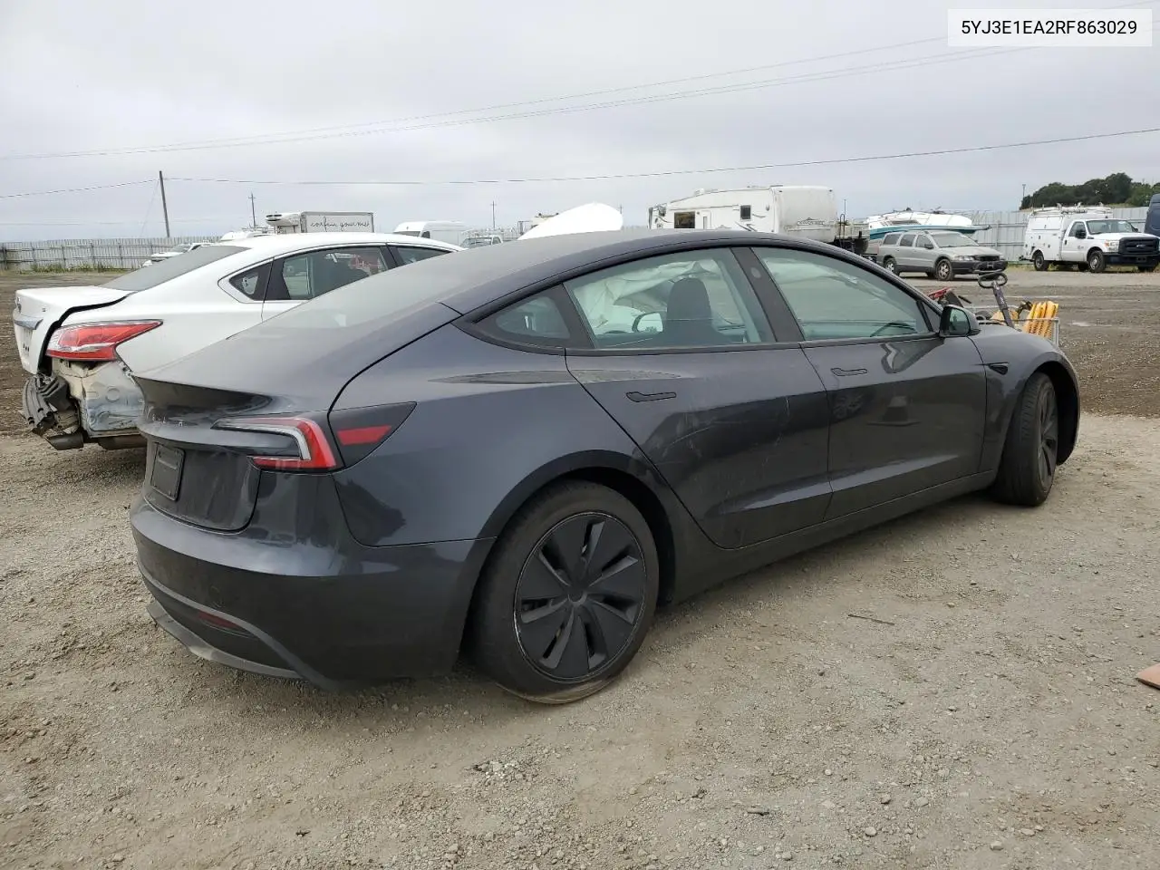2024 Tesla Model 3 VIN: 5YJ3E1EA2RF863029 Lot: 55879635