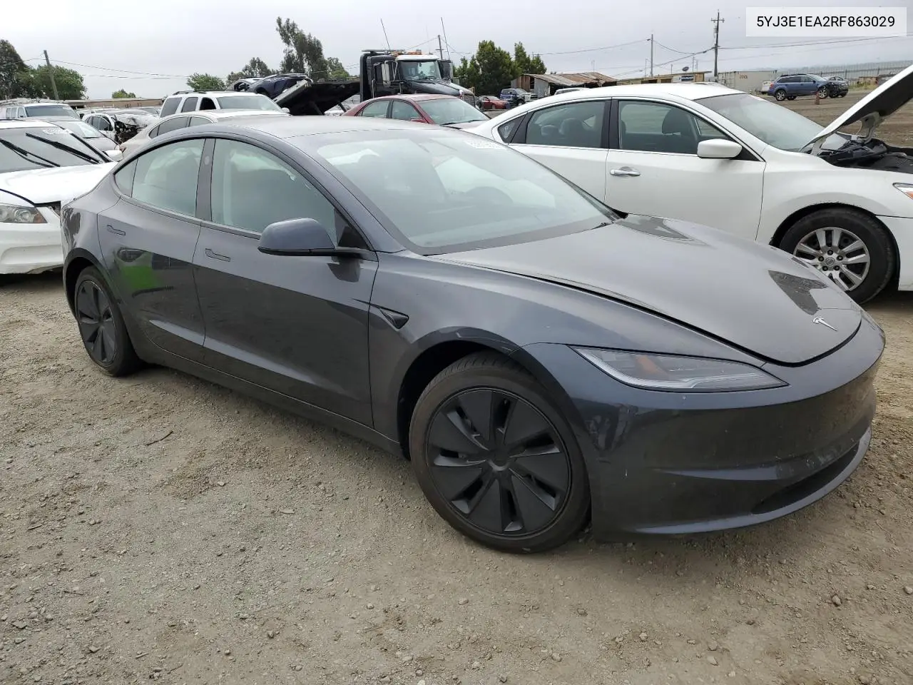2024 Tesla Model 3 VIN: 5YJ3E1EA2RF863029 Lot: 55879635