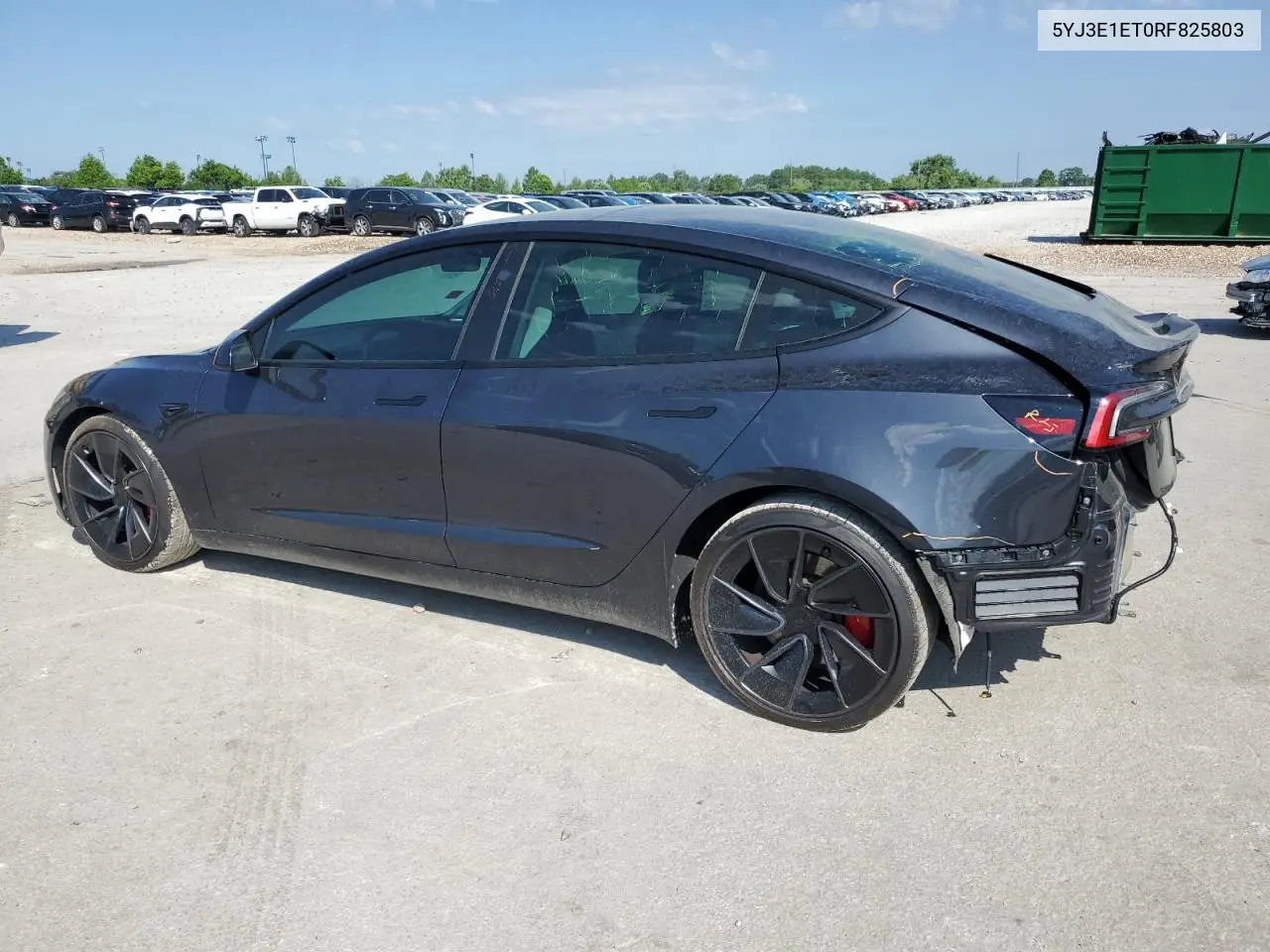 2024 Tesla Model 3 VIN: 5YJ3E1ET0RF825803 Lot: 56737515
