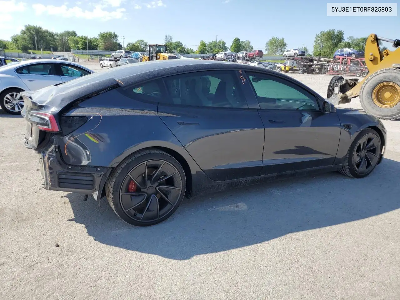 2024 Tesla Model 3 VIN: 5YJ3E1ET0RF825803 Lot: 56737515