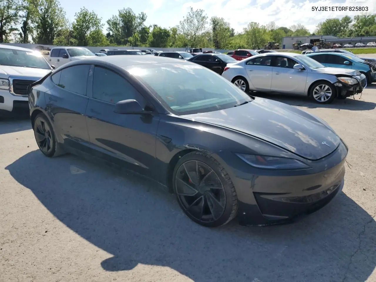 2024 Tesla Model 3 VIN: 5YJ3E1ET0RF825803 Lot: 56737515