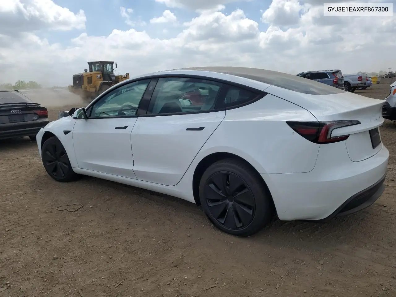 2024 Tesla Model 3 VIN: 5YJ3E1EAXRF867300 Lot: 56859785