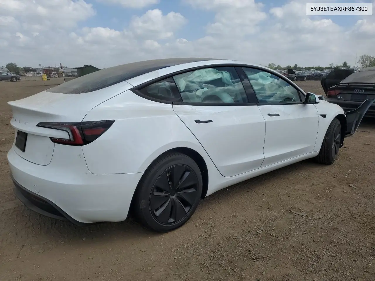 2024 Tesla Model 3 VIN: 5YJ3E1EAXRF867300 Lot: 56859785