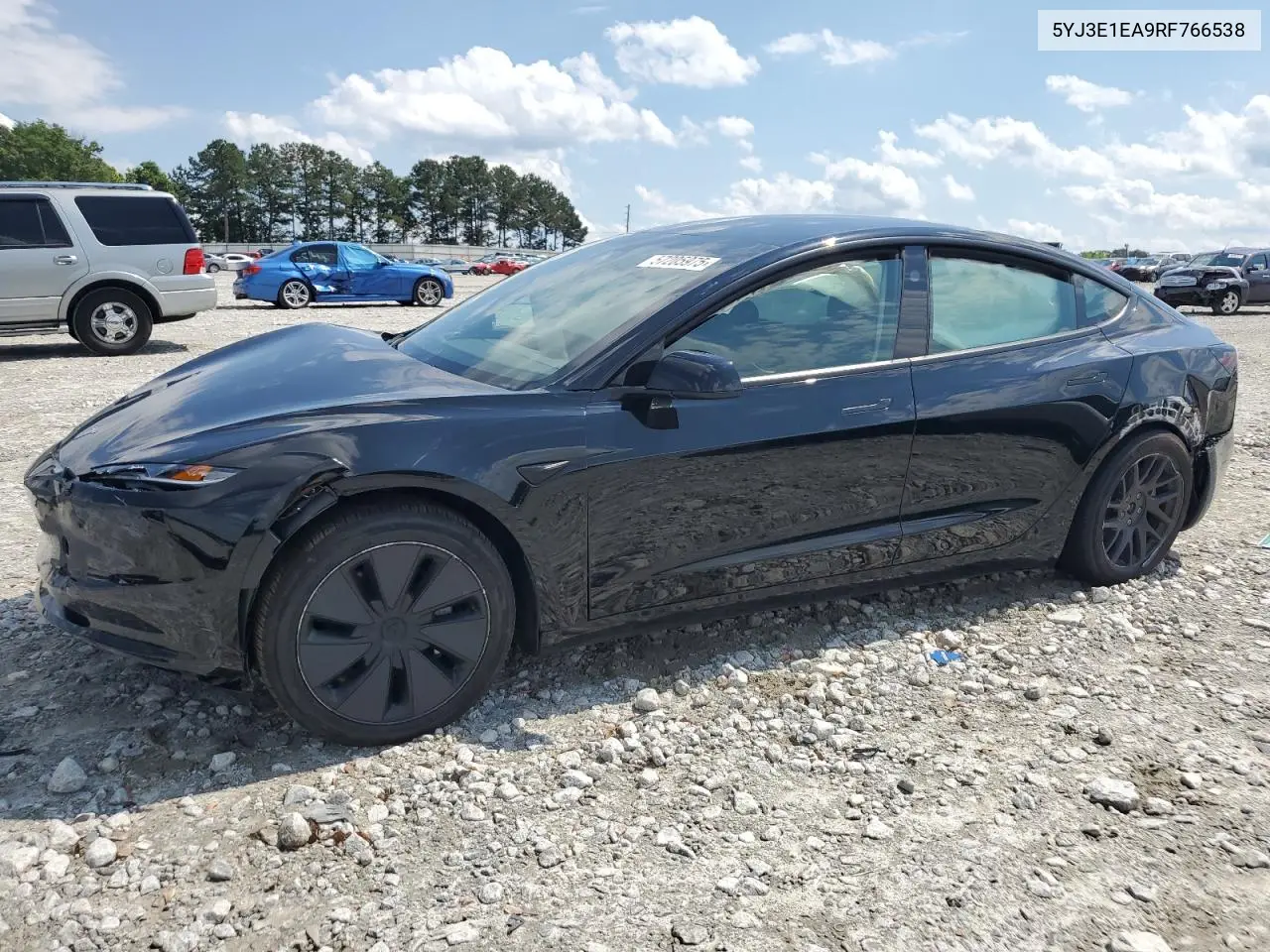 2024 Tesla Model 3 VIN: 5YJ3E1EA9RF766538 Lot: 57205975