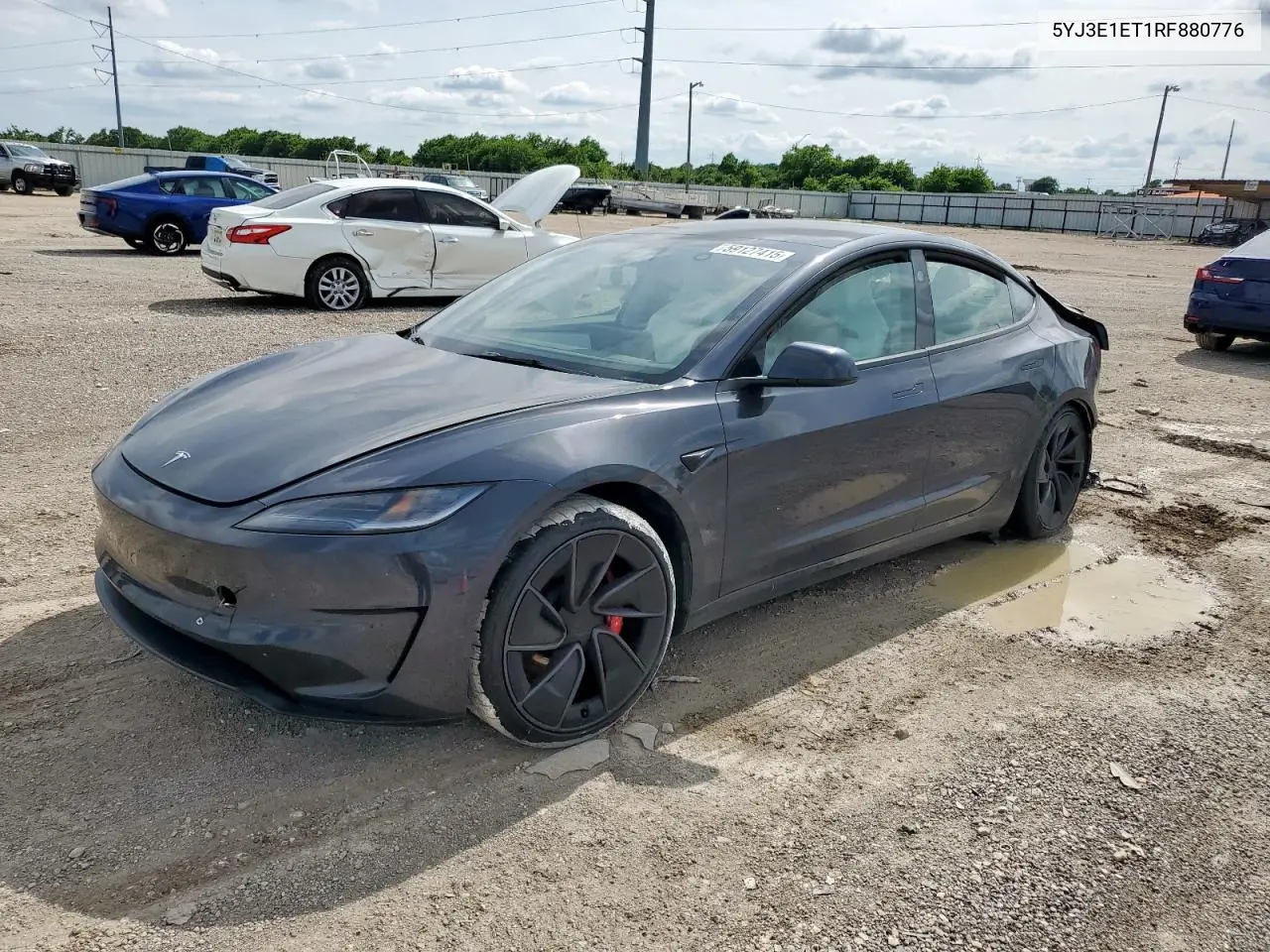 2024 Tesla Model 3 VIN: 5YJ3E1ET1RF880776 Lot: 59127415