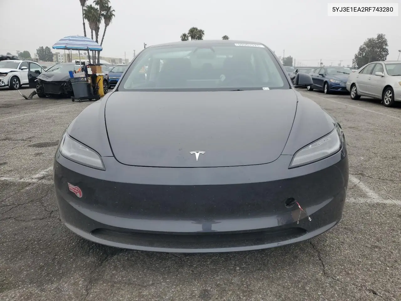 2024 Tesla Model 3 VIN: 5YJ3E1EA2RF743280 Lot: 59902525