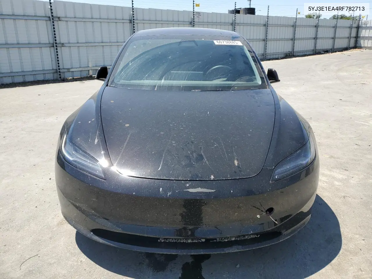 2024 Tesla Model 3 VIN: 5YJ3E1EA4RF782713 Lot: 60738885