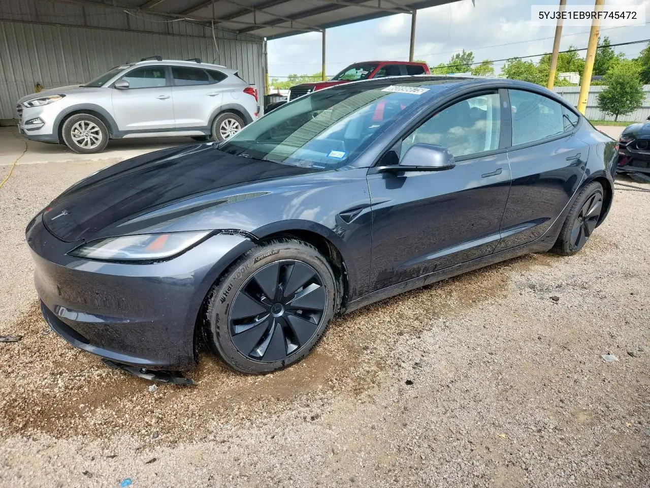 2024 Tesla Model 3 VIN: 5YJ3E1EB9RF745472 Lot: 60896675