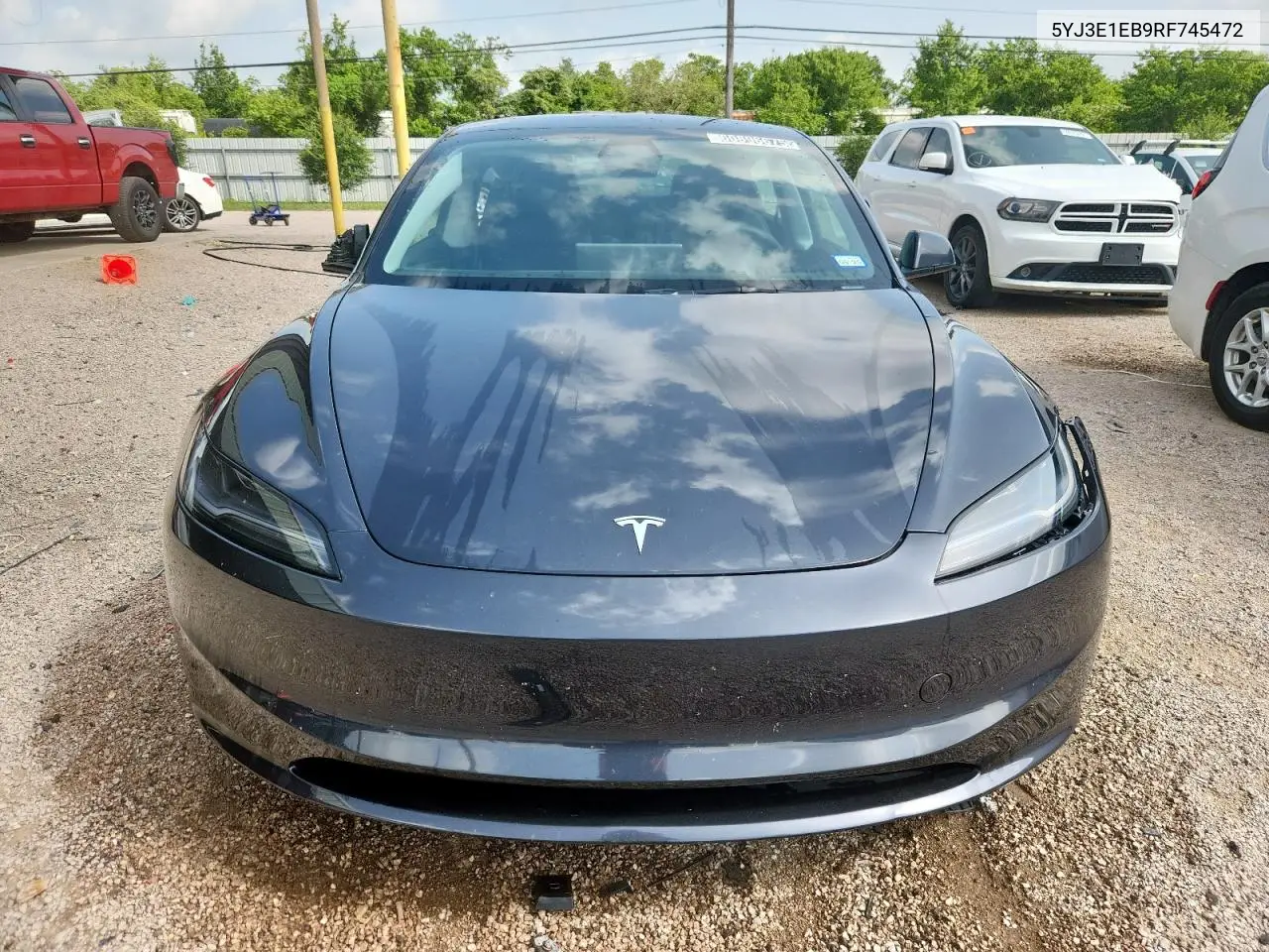2024 Tesla Model 3 VIN: 5YJ3E1EB9RF745472 Lot: 60896675
