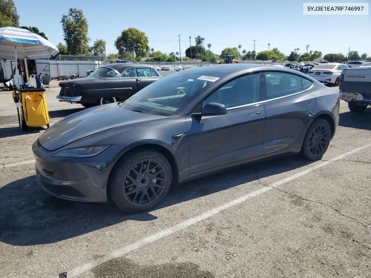 2024 Tesla Model 3 VIN: 5YJ3E1EA7RF746997 Lot: 62506605