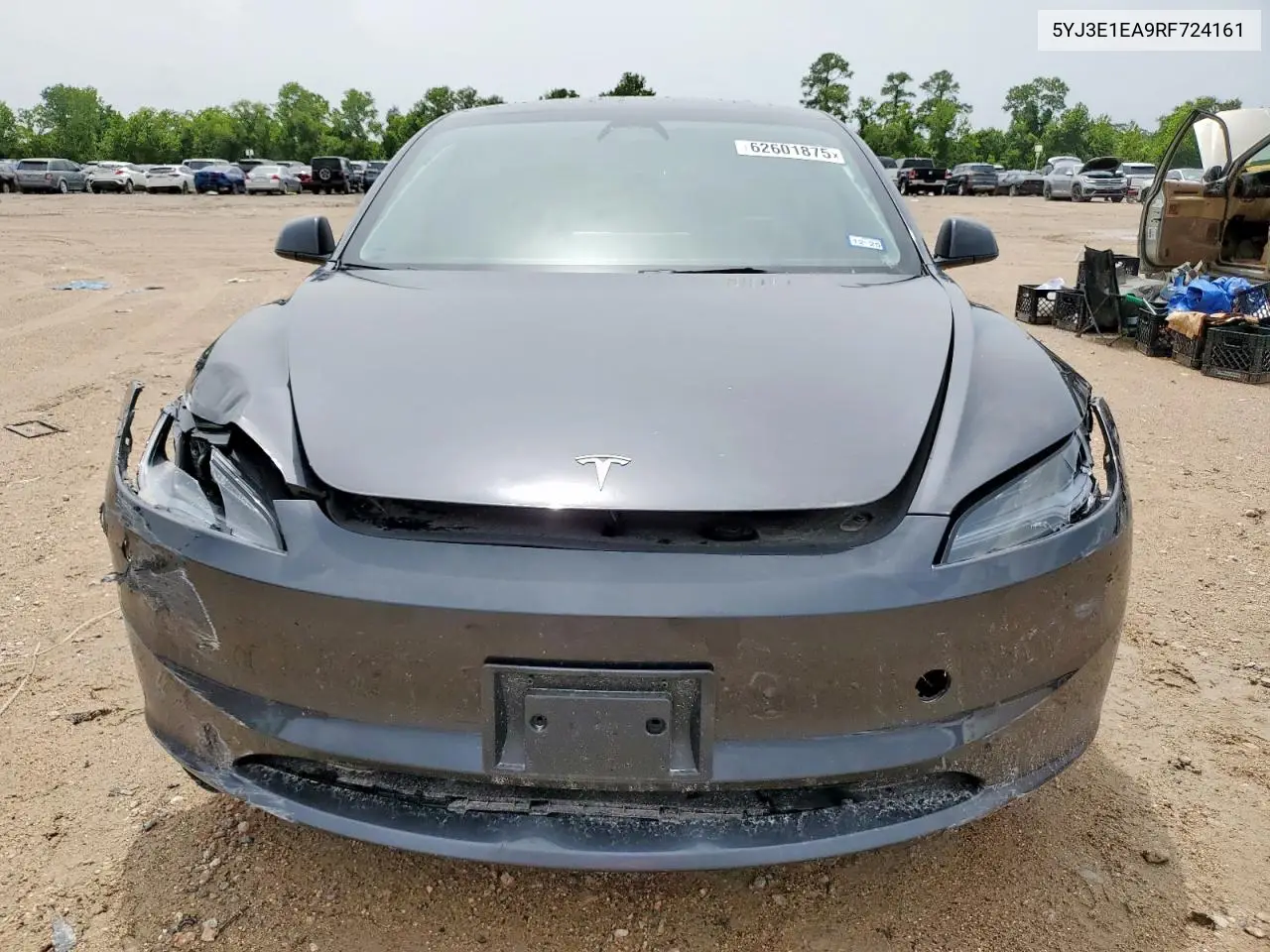 2024 Tesla Model 3 VIN: 5YJ3E1EA9RF724161 Lot: 62601875