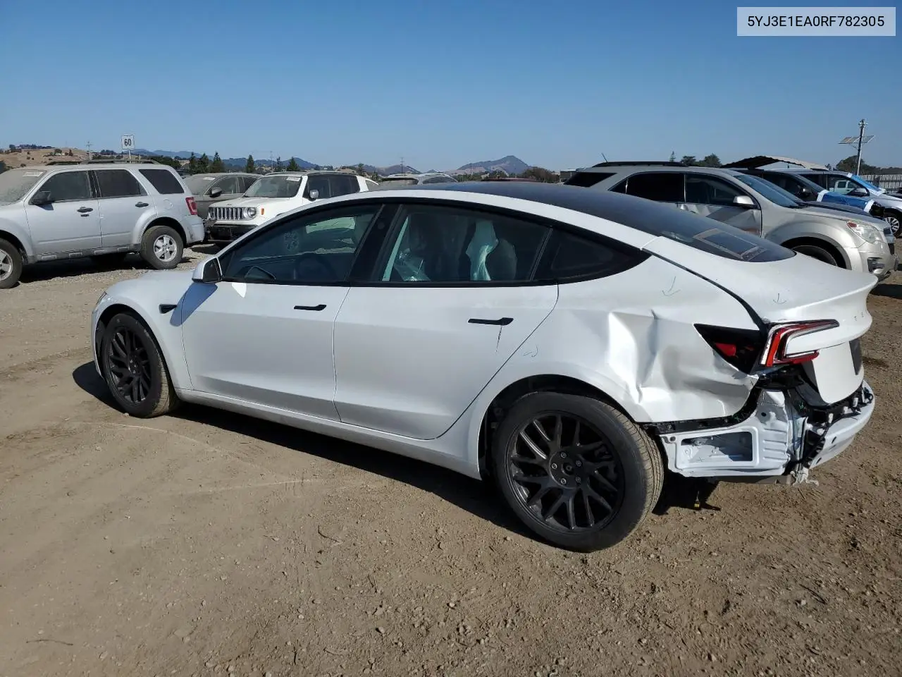 2024 Tesla Model 3 VIN: 5YJ3E1EA0RF782305 Lot: 62915685