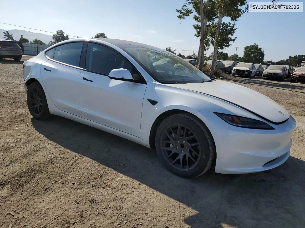 2024 Tesla Model 3 VIN: 5YJ3E1EA0RF782305 Lot: 62915685