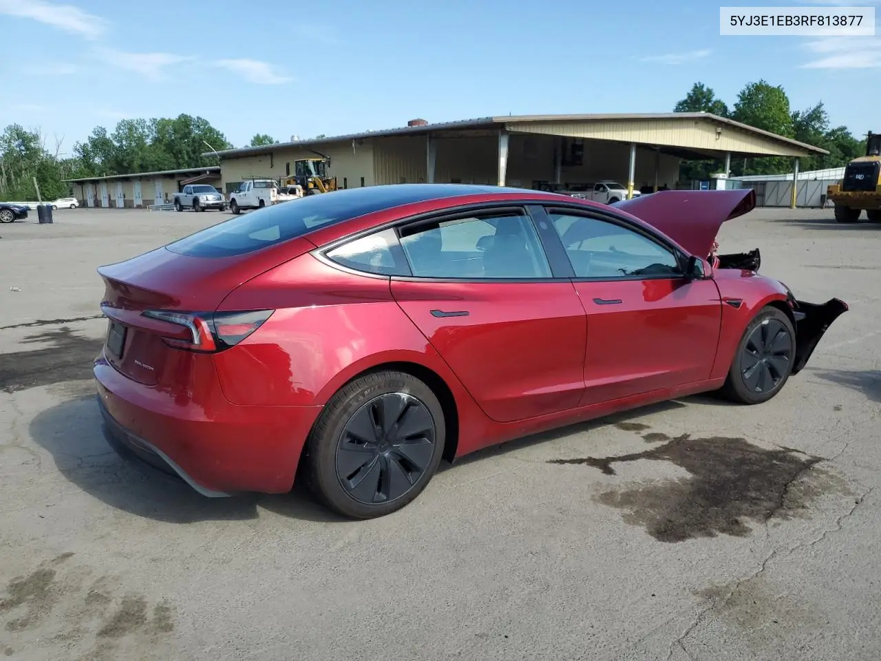 2024 Tesla Model 3 VIN: 5YJ3E1EB3RF813877 Lot: 62928815