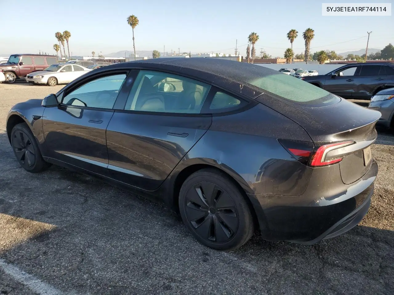 2024 Tesla Model 3 VIN: 5YJ3E1EA1RF744114 Lot: 63095935