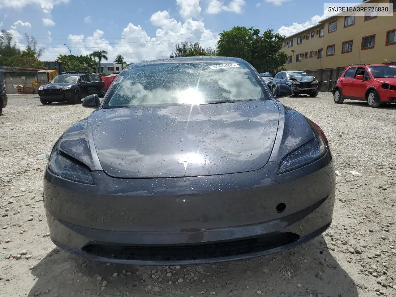 2024 Tesla Model 3 VIN: 5YJ3E1EA3RF726830 Lot: 64433085
