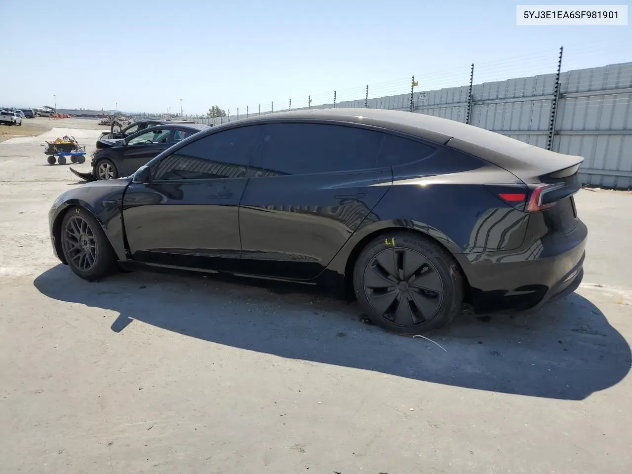 2025 Tesla Model 3 VIN: 5YJ3E1EA6SF981901 Lot: 62789315