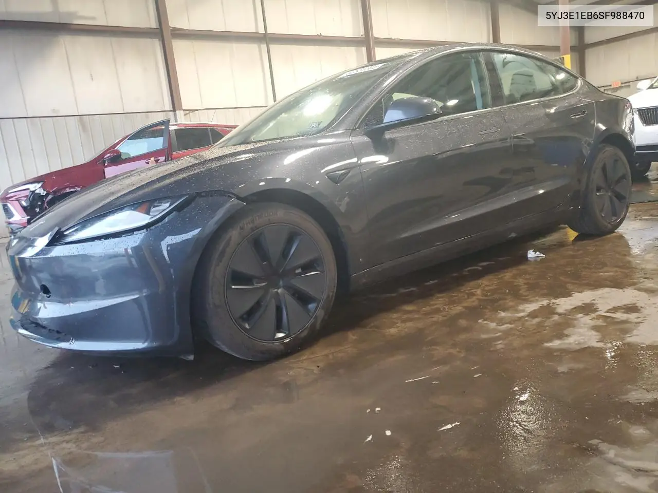 2025 Tesla Model 3 VIN: 5YJ3E1EB6SF988470 Lot: 62834805