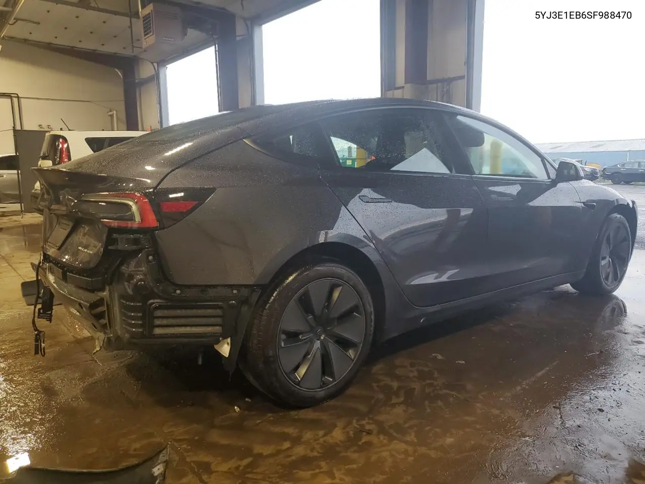 2025 Tesla Model 3 VIN: 5YJ3E1EB6SF988470 Lot: 62834805