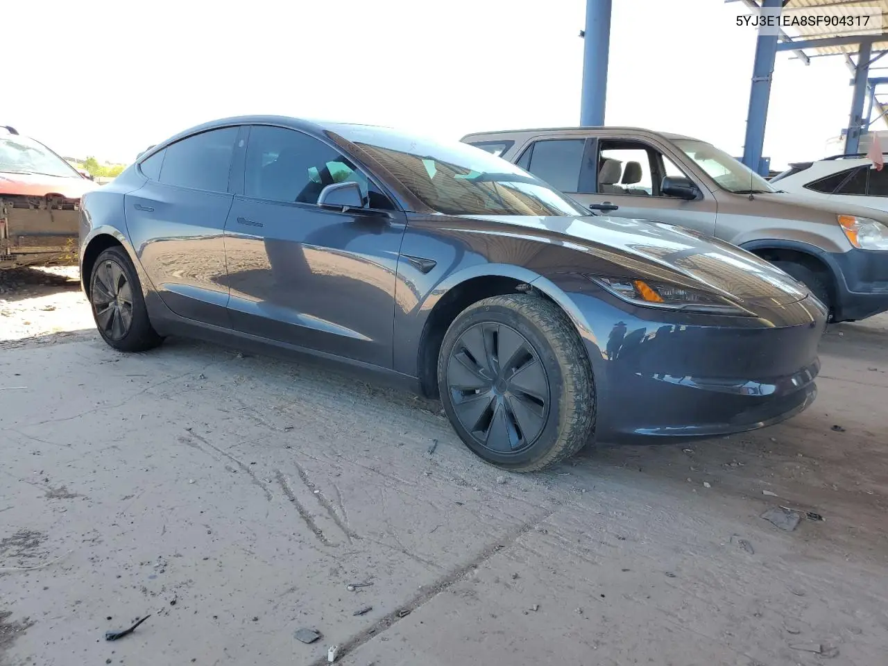 2025 Tesla Model 3 VIN: 5YJ3E1EA8SF904317 Lot: 62883775