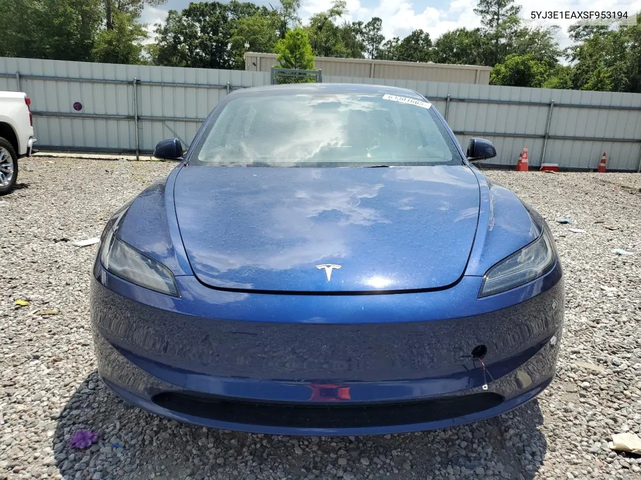2025 Tesla Model 3 VIN: 5YJ3E1EAXSF953194 Lot: 63301665