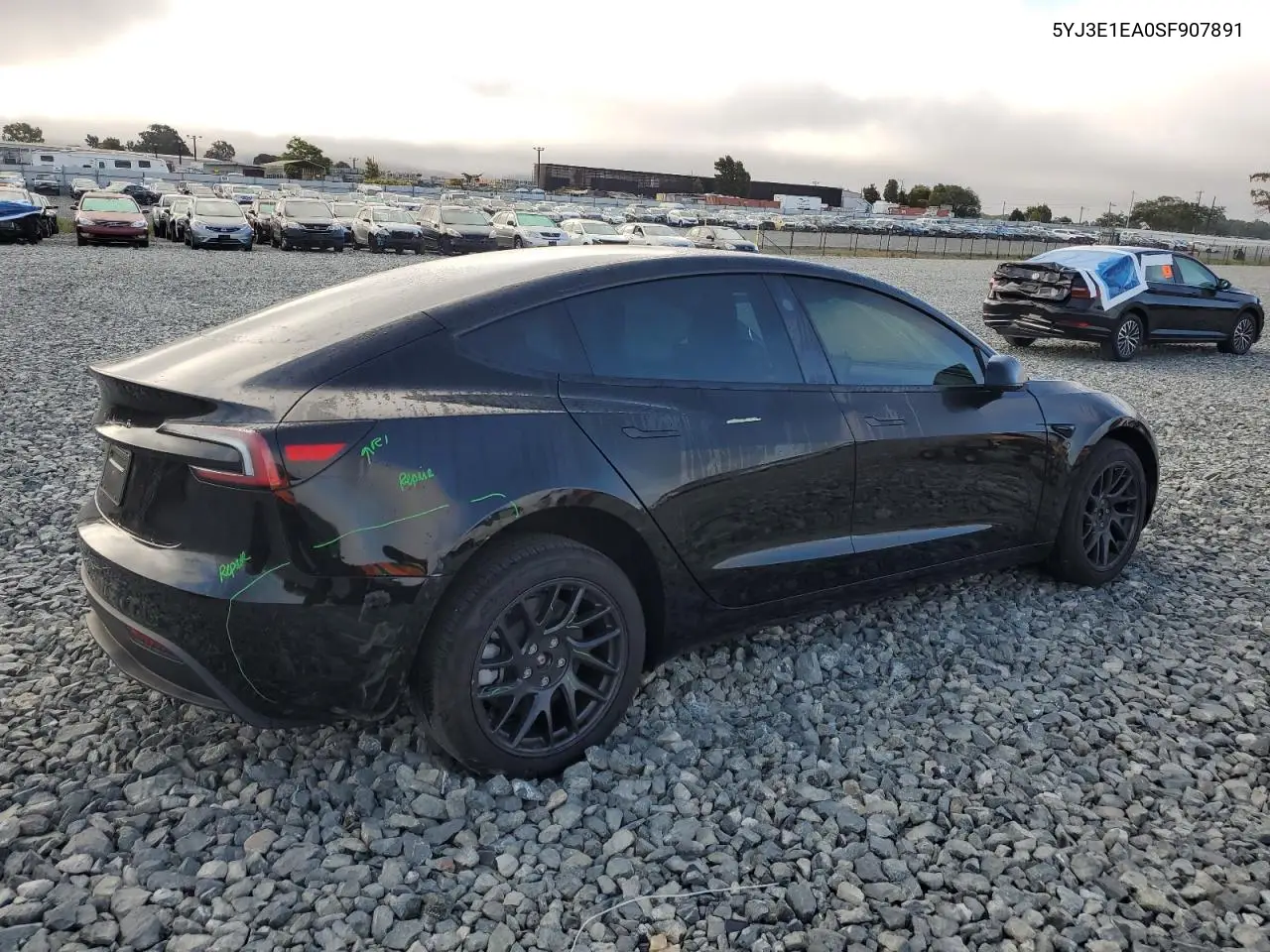 2025 Tesla Model 3 VIN: 5YJ3E1EA0SF907891 Lot: 64235785